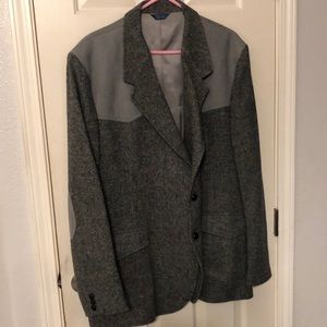 Men’s Pendleton Tweed Wool Blazer